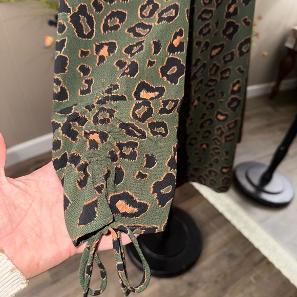 New Directions • Green Cheetah Print Tunic - Picture 9 of 10